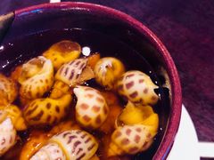 古越陈酿煮花螺-杭州西子湖四季酒店·金沙厅