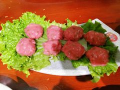 现打牛肉丸-高兴壹锅·潮汕鲜牛肉火锅(良乡梅花庄店)