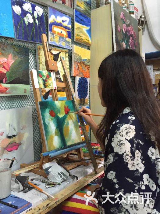红栏休闲油画沙龙(明园写生画坊)-图片-深圳休闲娱乐-大众点评网