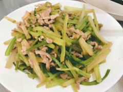 芹菜肉丝-小溪桥三号院子(华庄店)