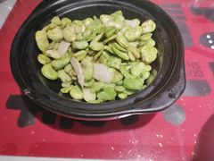 笋干炒蚕豆-恭喜上堓砂锅焗·海鲜大排档(闵行龙湖店)