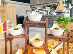 自助取餐区-美人鱼帆船海鲜餐厅(七星湾游艇会店)