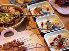 -街角等你.大连海鲜烧烤.经典铁板海鲜串(西安路店)