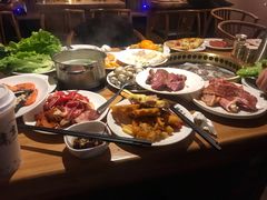 -韩京炭火烤肉自助料理(柯桥万达店)