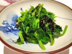 梅香咸鱼头手紫菜炒豆苗-广舟(千禧店)