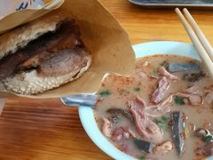 烧饼夹肉-李小老烧饼(常营民族家园店)