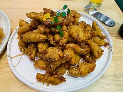 果味黑醋里脊-奉天理·海鲜饺子