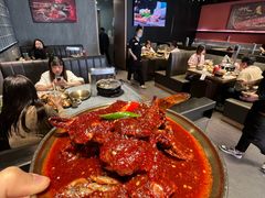 -草家酱蟹炭火烤肉店(珲春南路一店)