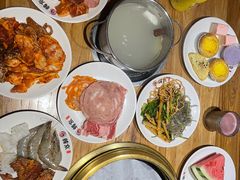 -韩京炭火烤肉自助料理(柯桥万达店)