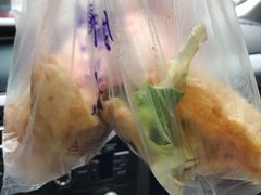 -小红车炸蛋葱油饼