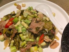 酸菜鲜笋炒猪五花-上屿水产(鼓浪屿一店)