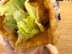 -小红车炸蛋葱油饼