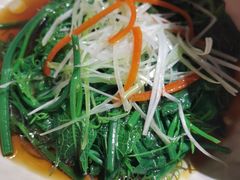 清炒豌豆尖-麻六记(凤凰汇店)