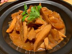 虾籽蹄筋焖茭白-竹里馆·淮扬菜·功夫茶(老门东店)