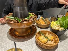 羊蝎子火锅-羊倌毡房·西北大排档(虹桥店)