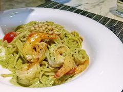 青酱鲜虾意面-at cafe 意大利餐厅(集美店)