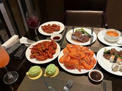 -大中华希尔顿酒店-念自助餐·海南美食·三文鱼