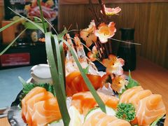 厚切深海三文鱼刺身-万岁寿司(天河领展店)