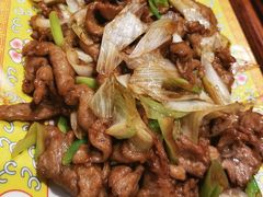 葱爆羊肉-那家小馆
