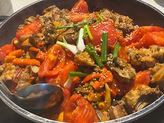 -贵州辣子鸡番茄鸡