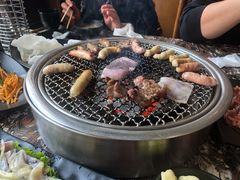 -啊美丽炭火烤肉(滑翔一店)