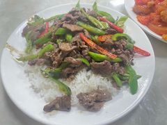 指天椒炒牛肉-好好滋味茶餐厅