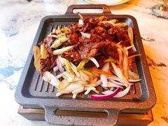 葱爆羊肉-那家小馆•北京菜•烤鸭(香山店)