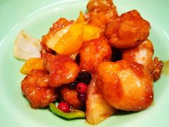 菠萝什果咕噜肉-港丽餐厅(高德置地店)