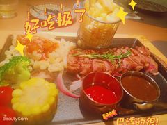 澳洲谷饲西冷牛排-麓椿花园西餐厅(海乐世界店)