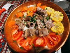 大理白族腊排骨火锅-火塘云南烧烤大排档