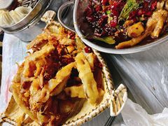 干煸藕夹-小民大排档(光谷店)