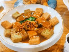 双色鲍鱼豆腐-花溪雨·森林餐厅(石基店)