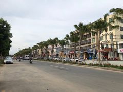 市场门前道路-林旺社区水果市场