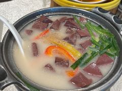 胡椒韭菜浸猪红-海皇食府(水都假日酒店店)