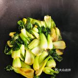 懒人宅家之美味可口蚝油爆炒上海青