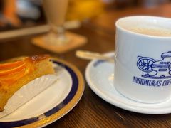 橙子蛋糕-西村咖啡店 (中山手本店)