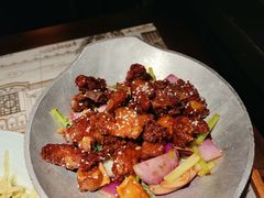 蒜香蜜汁排骨-绿茶餐厅(同成街华联店)