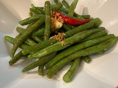 虾酱炒四季豆-帕蓝·暹罗料理(大学路店)