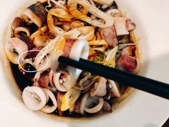 葱油淋灼红鱿鱼-新旺茶餐厅(嘉里城店)