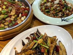 风味茄子-辣椒炒肉(新华路店)