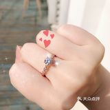 一眼万年 只属于我的真爱钻戒挑了半年 [加油]