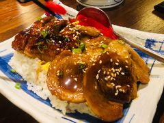 双享鳗鱼叉烧双拼饭-熊藏居酒屋(kkone店)
