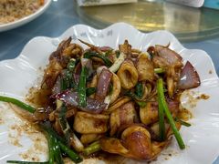 酱爆鱿鱼筒-明记海鲜大排档(巽寮湾店)