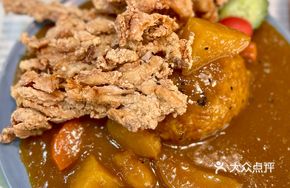 Japanese Fried Chicken Curry Rice