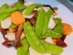 鸡纵菌田园小炒-雀蓝川菜(奥体广场店)