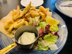 炸鱿鱼对虾配鞑靼酱-苏马餐厅 Il Milione Italian Restaurant(苏州中心店)