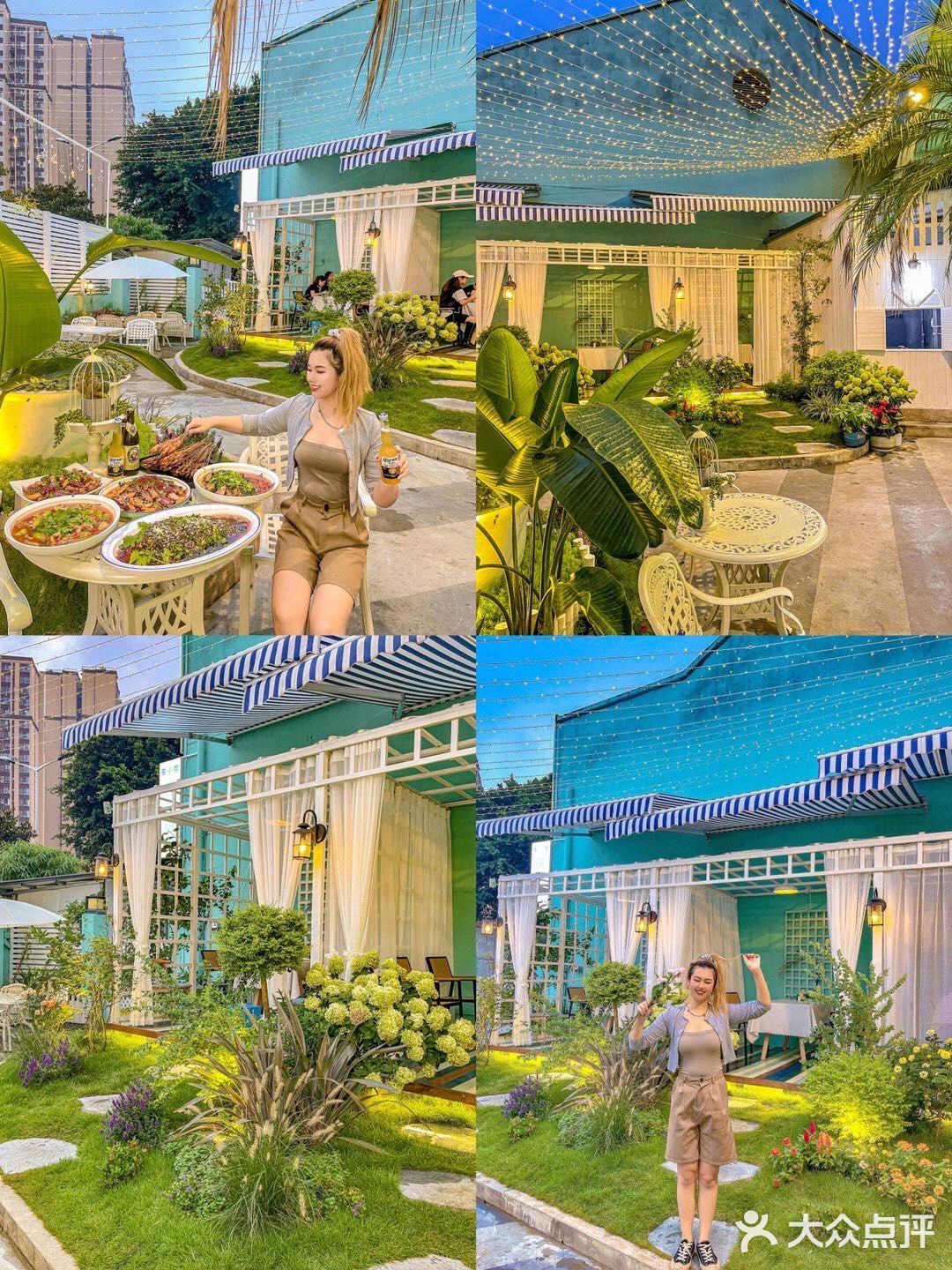 乐山|东南亚海岛度假风🌴爆好吃的花园烧烤