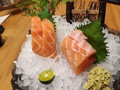 三文鱼腹刺身-吟松日式料理(莘庄店)