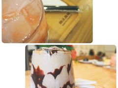 水蜜桃苏打冰沙-咖法森林·咖啡  酒吧(天河店)