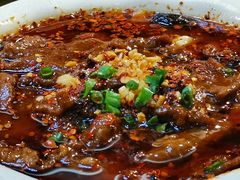 水煮牛肉-峨嵋酒家总店(车公庄店)